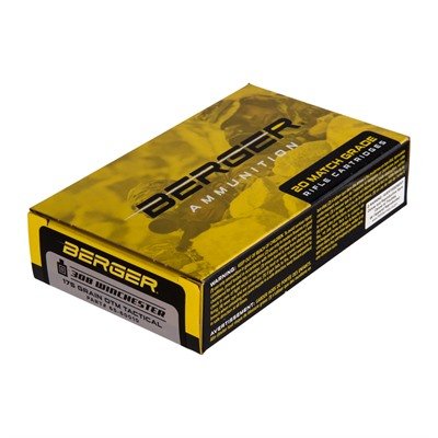 Berger Bullets Match Grade Tactical 308 Winchester Ammo – Primary Tactical