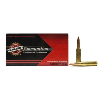 Black Hills Ammunition 308 Winchester 175gr Match Hollow Point Ammo ...